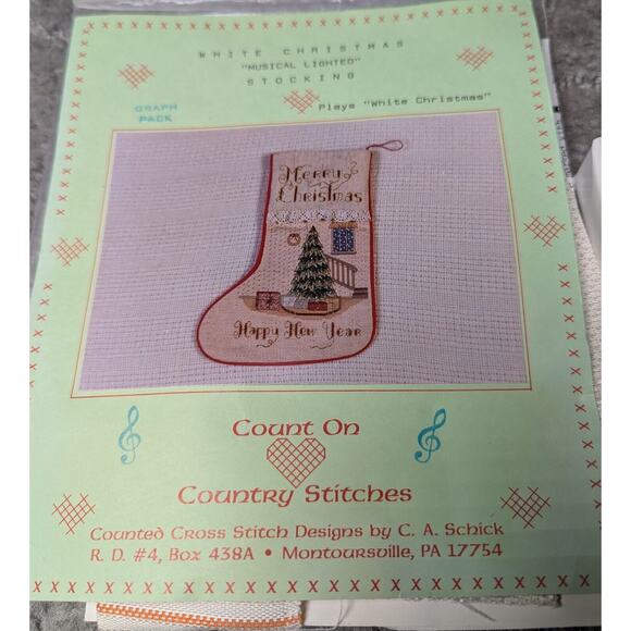 Cross Stitch Kits Lot of 3 CHRISTMAS THEMED crafty diy handmade busy hands hobby - Picture 7 of 10